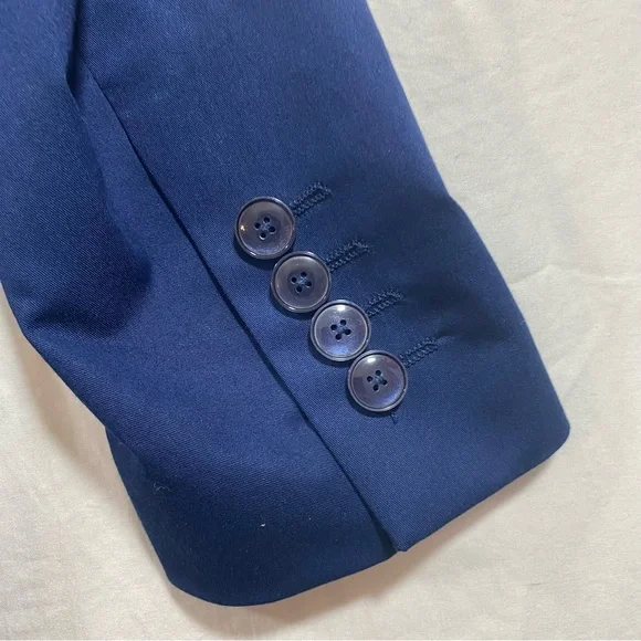 Zara man blazer Men’s 38 blue suit jacket Wool comfort - Picture 9 of 15